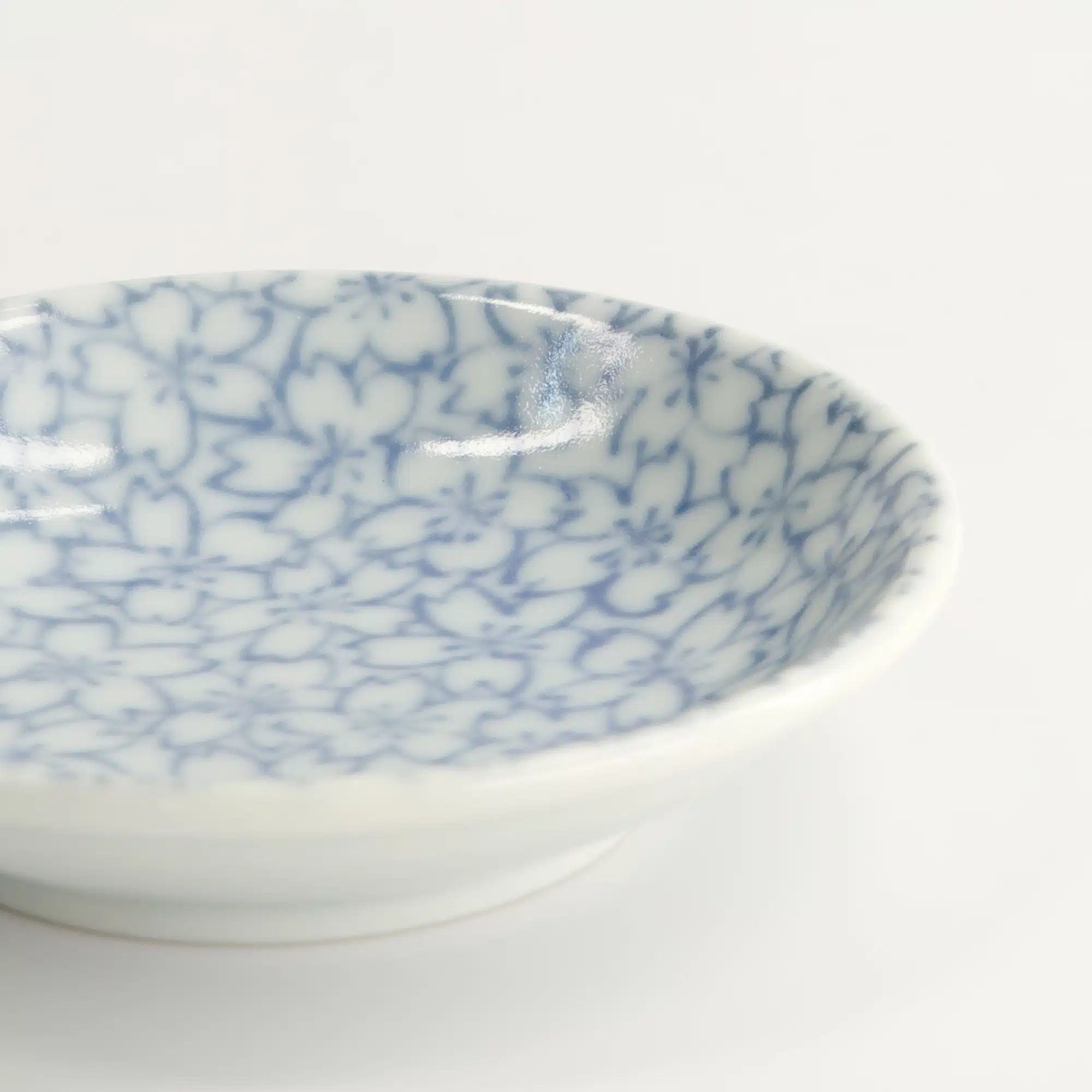 Tokyo Design Studio - Kawaii - Sakura Blue - Sauce Dish - 9x2cm - Image 4
