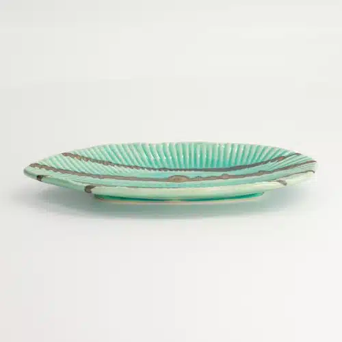 Tokyo Design Studio - Yamasaku - Turquoise - Rechthoekig Blad Bord - 21,5x10,8x2cm