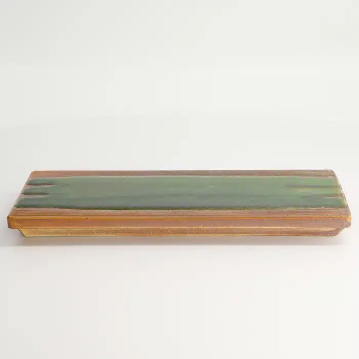 Tokyo Design Studio - Large Plate - Green/Brown - 26x12cm - Image 5