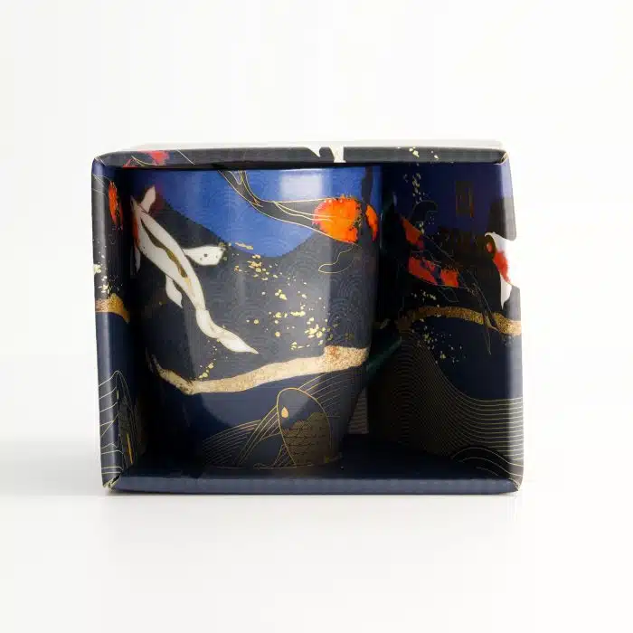 Tokyo Design Studio - Kawaii - Goldfish - Blue - Mug - Giftbox - 8.5x10.2cm - 380ml - Image 4