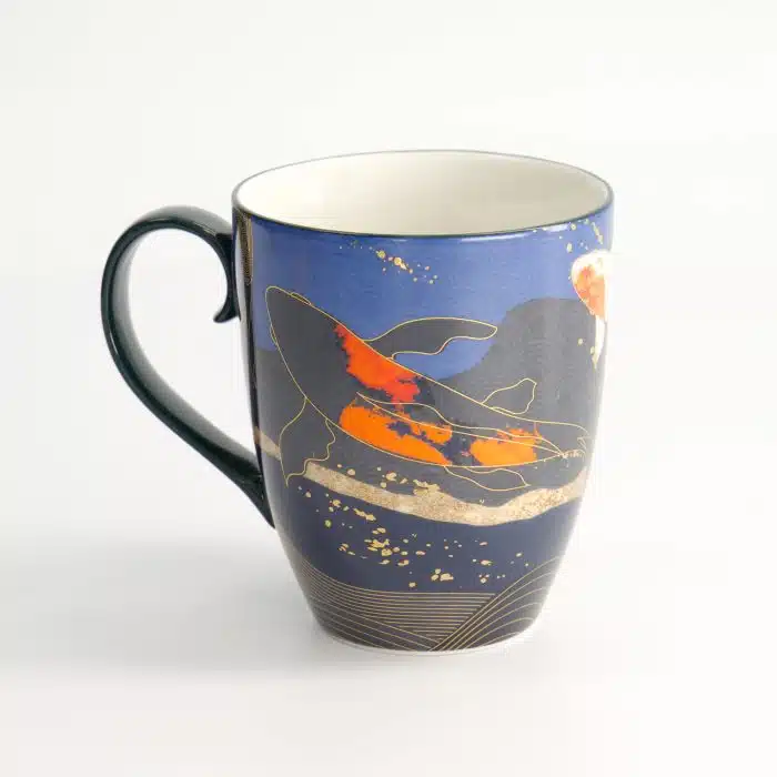 Tokyo Design Studio - Kawaii - Goldfish - Blue - Mug - Giftbox - 8.5x10.2cm - 380ml - Image 5