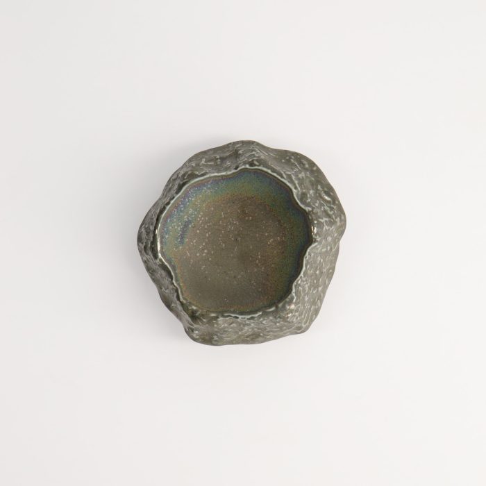 Tokyo Design Studio - Craft Silver Rock - Sauce Dish - 8.5x4.5cm - Image 2