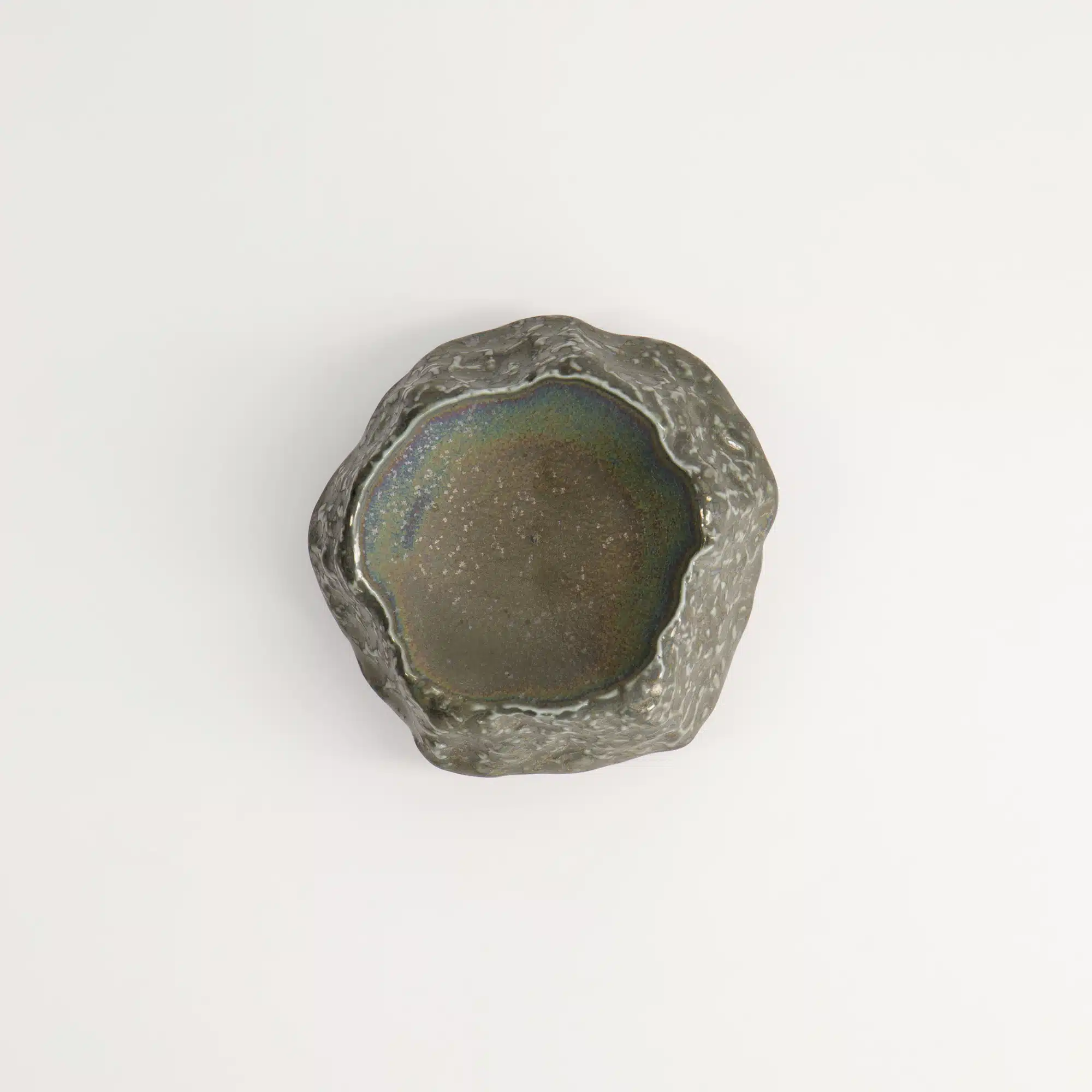 Tokyo Design Studio - Craft Silver Rock - Sauce Dish - 8.5x4.5cm - Image 2