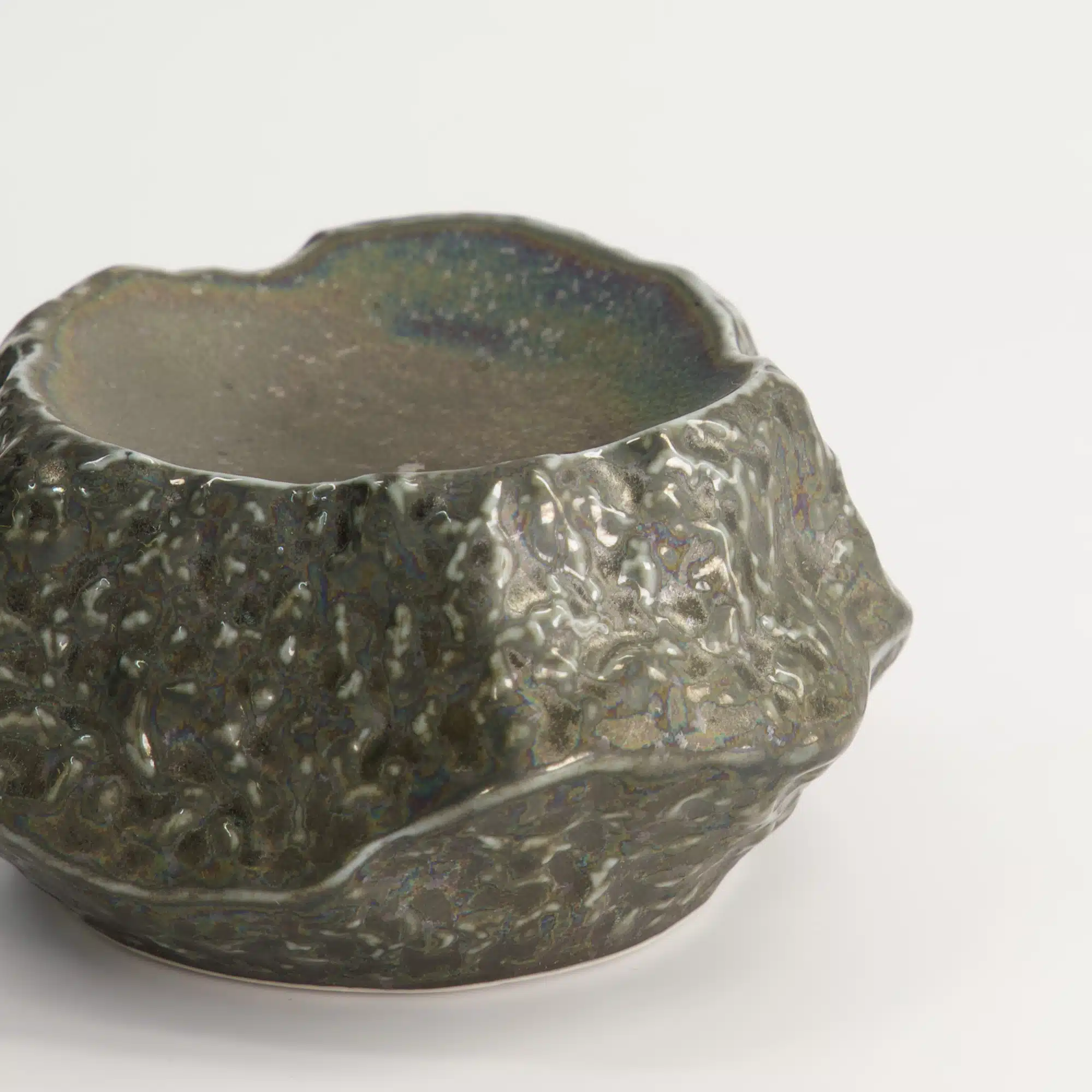 Tokyo Design Studio - Craft Silver Rock - Sauce Dish - 8.5x4.5cm - Image 4