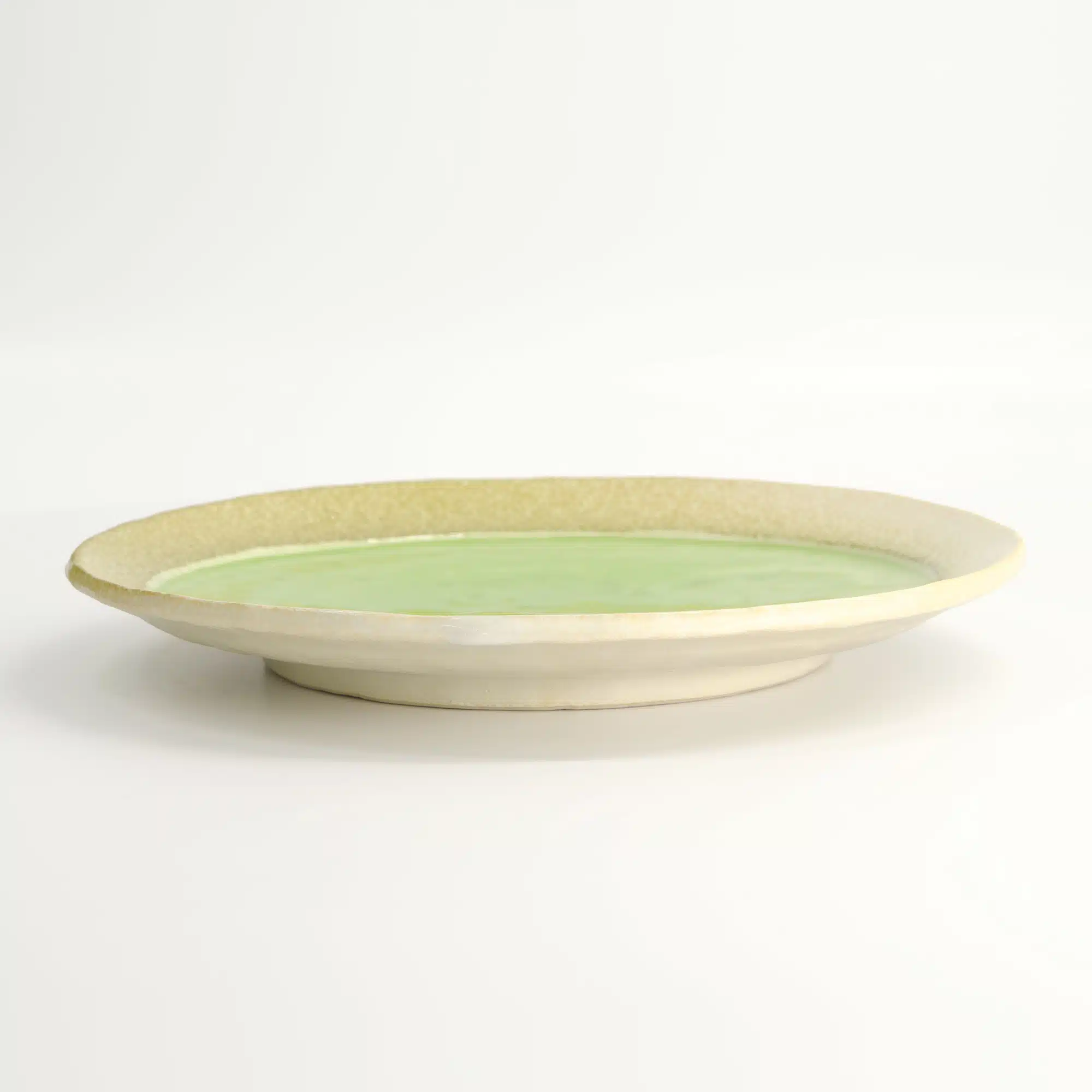 Tokyo Design Studio - Round Dinner Plate - Green - 24.7x3cm - Image 3