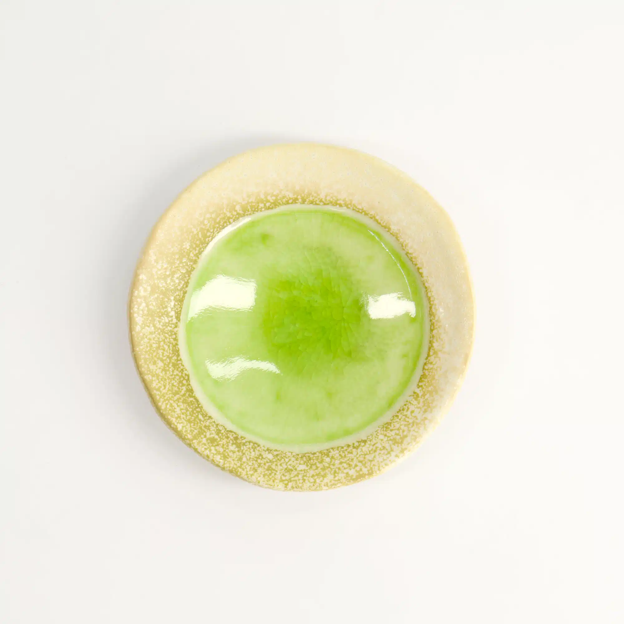 Tokyo Design Studio - Dessert Plate - Green - 9.3x2cm - Image 2