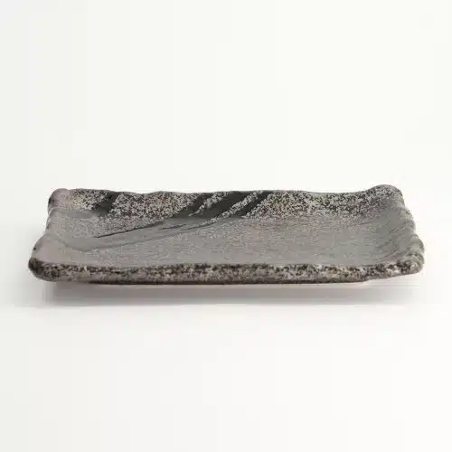 Tokyo Design Studio - Rechthoekig Bord - Zwart/Grijs - 22.2x13.3x2 cm