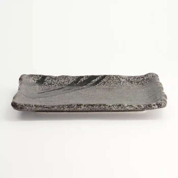 Tokyo Design Studio - Rechthoekig Bord - Zwart/Grijs - 22.2x13.3x2 cm