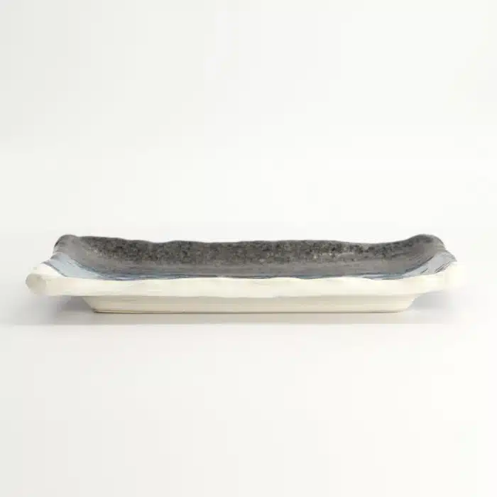 Tokyo Design Studio - Rectangular Plate - Black/Blue/White - 22.2x13.3x2 cm - Image 3