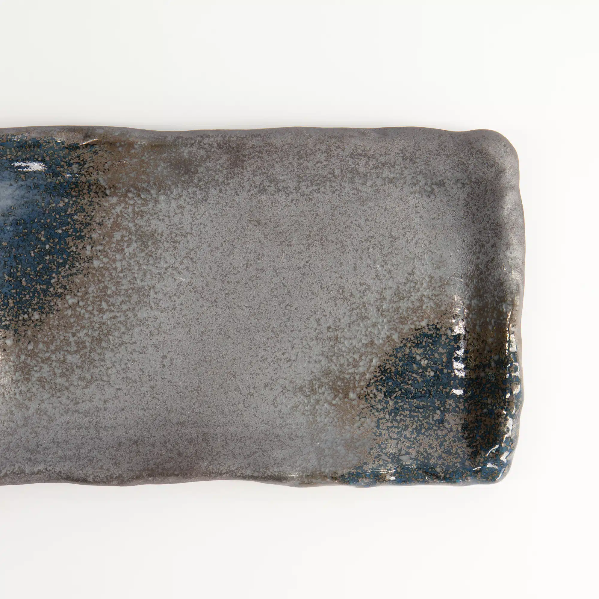 Tokyo Design Studio - Rectangular Plate - Grey/Blue - 22.2x13.3x2 cm - Image 4