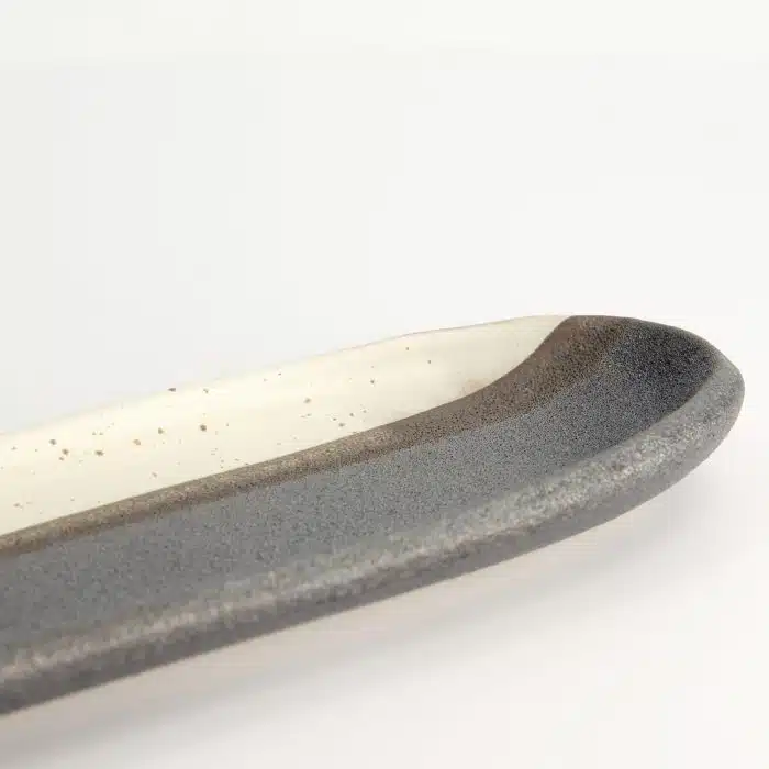 Tokyo Design Studio - Oval Plate - Black/Brown - 34.5x10.8x2.5cm - Image 4