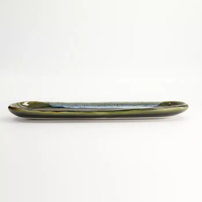 Tokyo Design Studio - Oval Plate - Green - 34.5x10.8x2.5 cm - Image 3