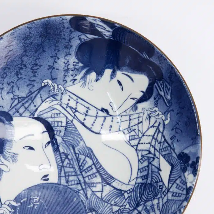 Tokyo Design Studio - Mixed Bowls - Ramen Bowl - Ukiyoe - Blue/White - 24.5x7.5cm - 1400ml - Image 4