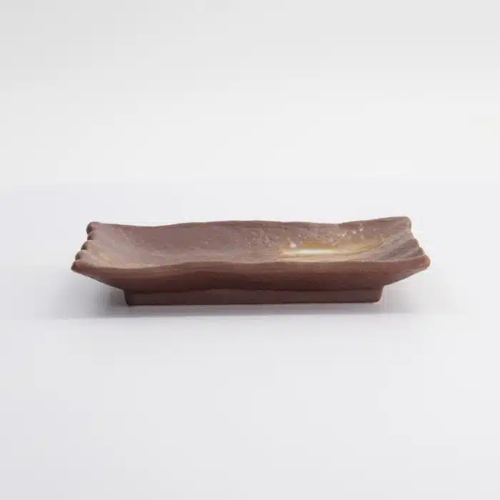 Tokyo Design Studio - Plate - Brown/White - 15.5x11x2.5cm - Image 3