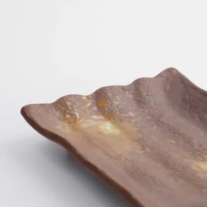 Tokyo Design Studio - Plate - Brown/White - 15.5x11x2.5cm - Image 4