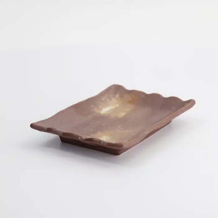Tokyo Design Studio - Plate - Brown/White - 15.5x11x2.5cm - Image 5