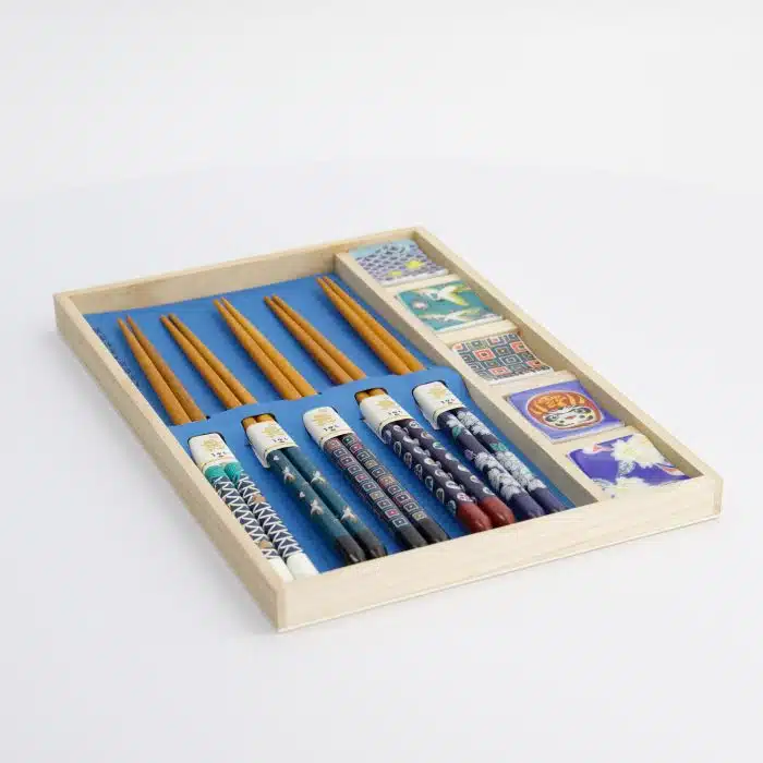 Tokyo Design Studio - Large Plate - Chopstick - Giftset/10 - Japan - In Wooden Box - Image 6