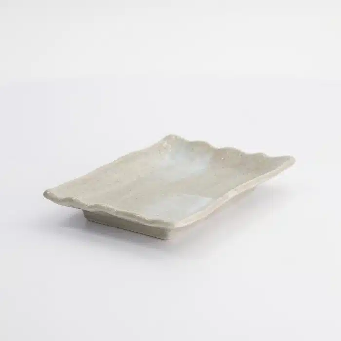Tokyo Design Studio - Plate - White Ash - 15.5x11x2.5cm - Image 5