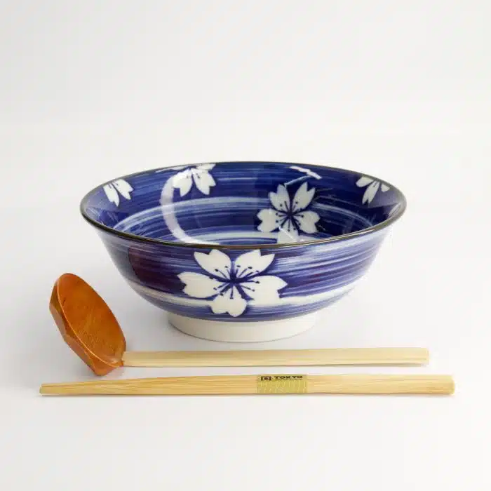 Tokyo Design Studio - Mixed Bowls - Ramen - Karakusa - 3stuks - Cadeauset - 20,5x8cm - 1200ml