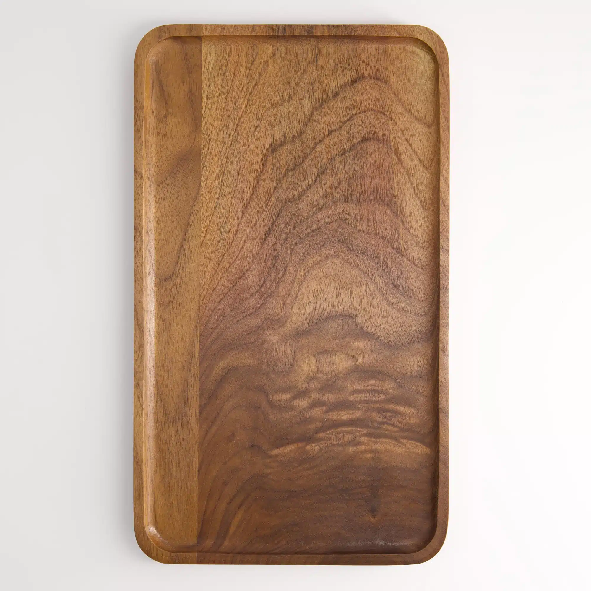 Tokyo Design Studio - Walnoot - Houten Dienblad - 34x20x2cm