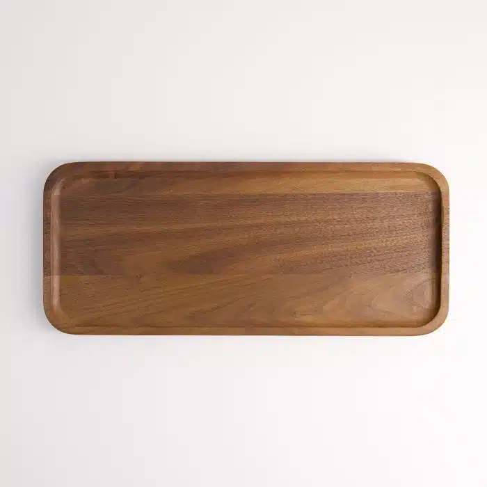 Tokyo Design Studio - Walnoot - Houten Dienblad - 30x13x2cm