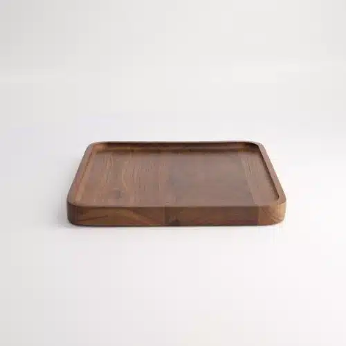 Tokyo Design Studio - Walnoot - Houten Dienblad - 23x23x2cm