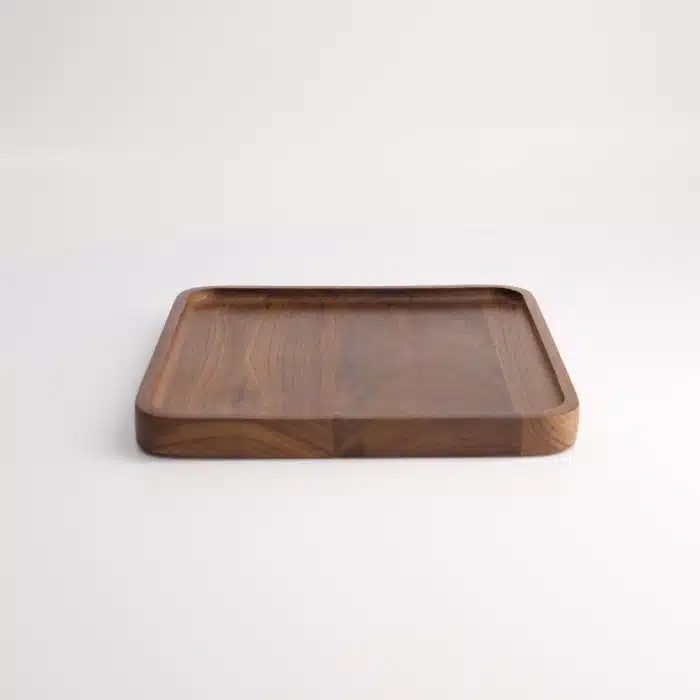 Tokyo Design Studio - Walnoot - Houten Dienblad - 23x23x2cm