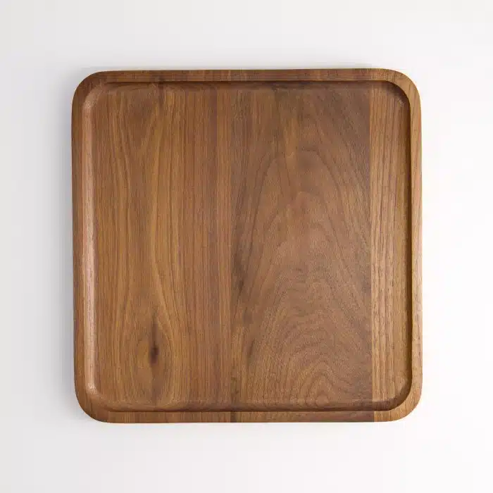 Tokyo Design Studio - Walnoot - Houten Dienblad - 23x23x2cm
