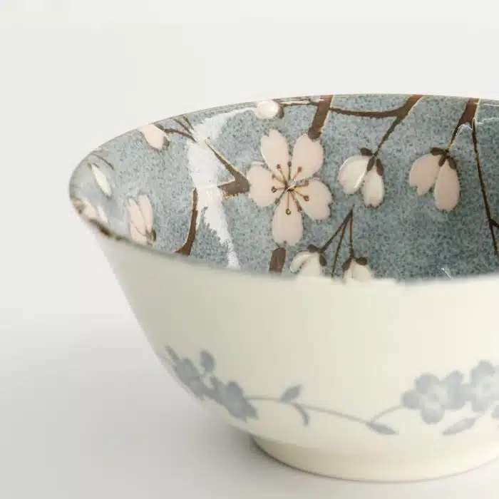 Tokyo Design Studio - Fujisakura - Gray - Tayo Bowl - 15.2x6.7cm - 500ml - Image 4