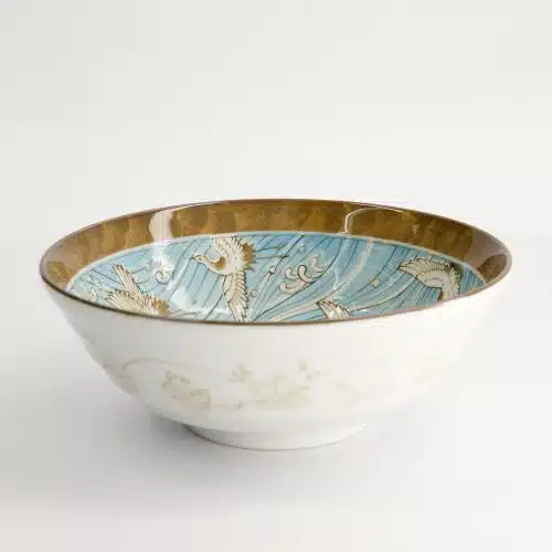Tokyo Design Studio - Crane Light Blue - Ramen kom - 21x7.8cm - 1000ml
