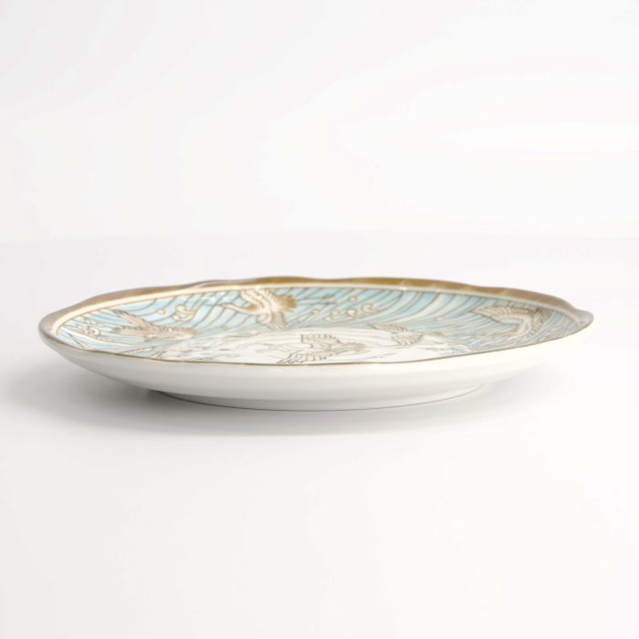 Tokyo Design Studio - Crane Light Blue - cake plate - 16.5x2cm - Image 4