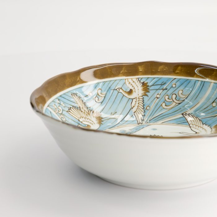 Tokyo Design Studio - Crane Light Blue - Bowl - 21.6x6.5cm - 1100ml - Image 4