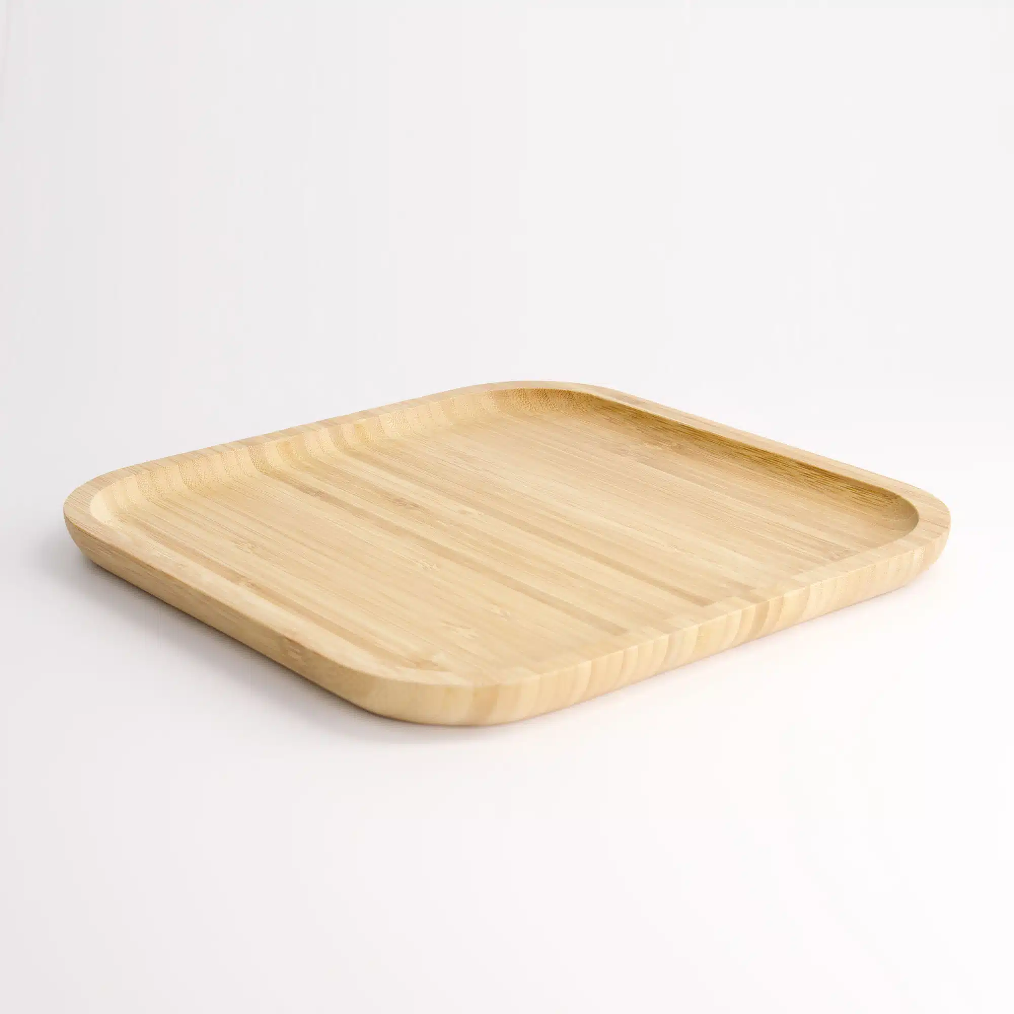 Tokyo Design Studio - Bamboo - Wooden Tray - 25x25x1.7cm - Image 4