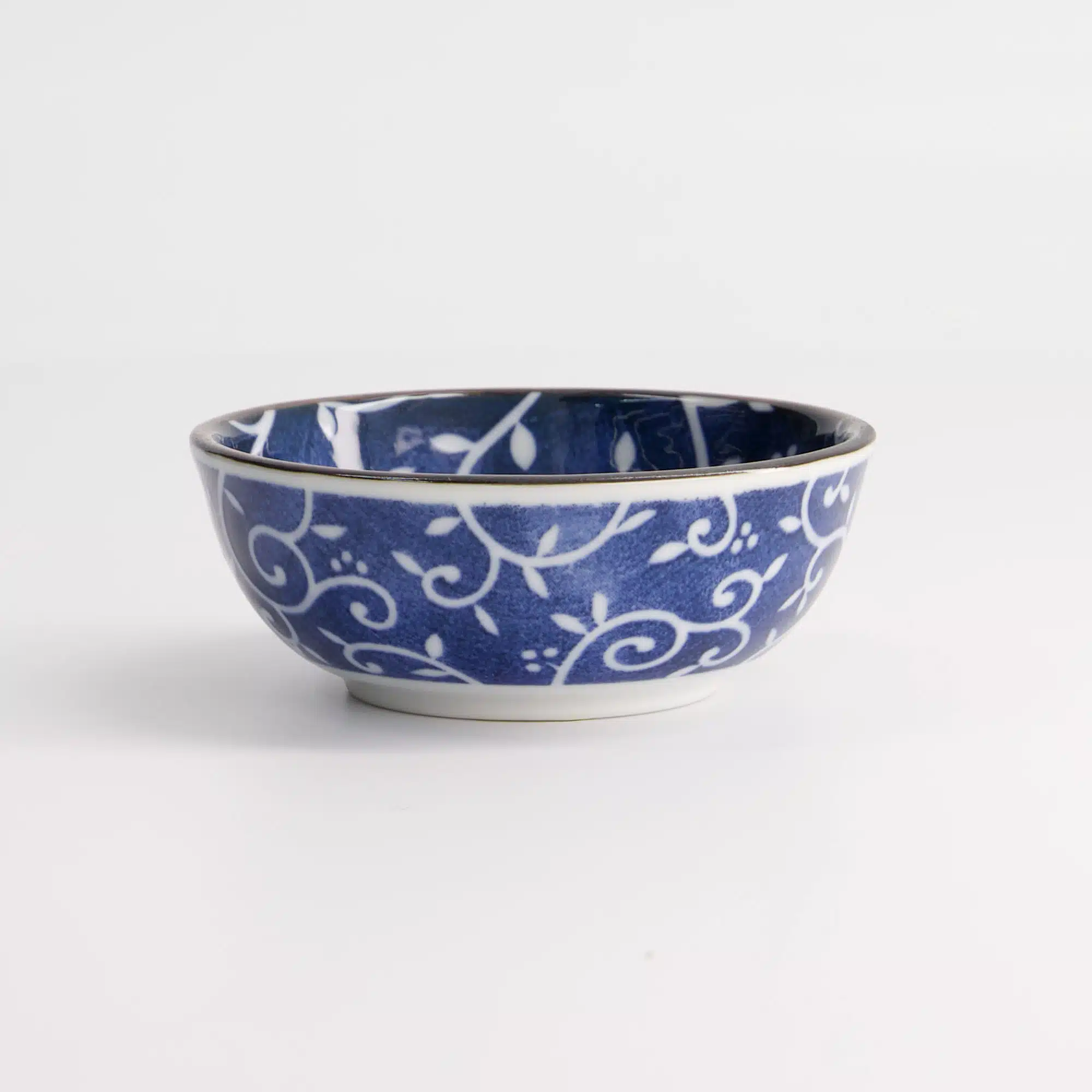 Tokyo Design Studio - Tokyo Blue - Karakusa - Dish - 9x3.5cm - Image 3