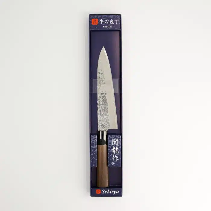 Gyuto Chef's Knife - Stainless Steel - Hammered Style - 18 cm - Image 5