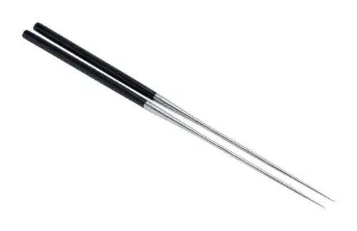 Tokyo Design Studio - Tamahagane Moribashi - Chopsticks - Houten Mikarta Handvat - 31,6 cm