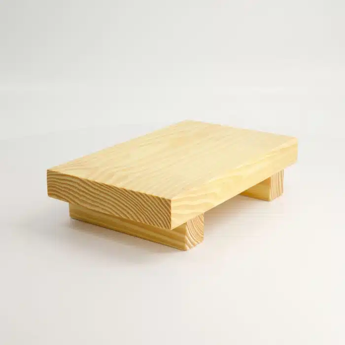 Tokyo Design Studio - Wooden Sushi Geta - High Model - 24x15x6cm - Image 2