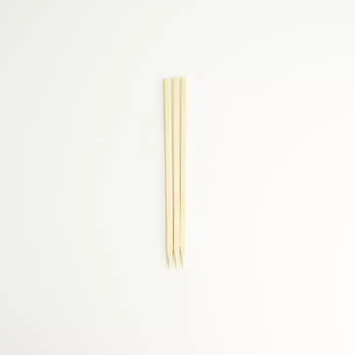 Konro - Bamboo Skewer - Square UO-Gushi - 16cm - 3mm Thick - 250pcs - Image 2