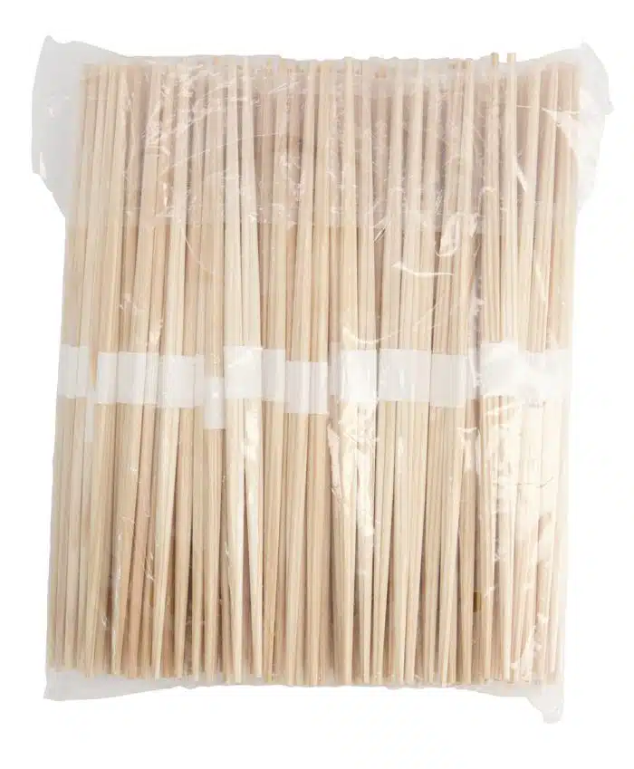 Wooden Disposable Cedar Chopsticks - Washi Strap - 24cm - Image 2