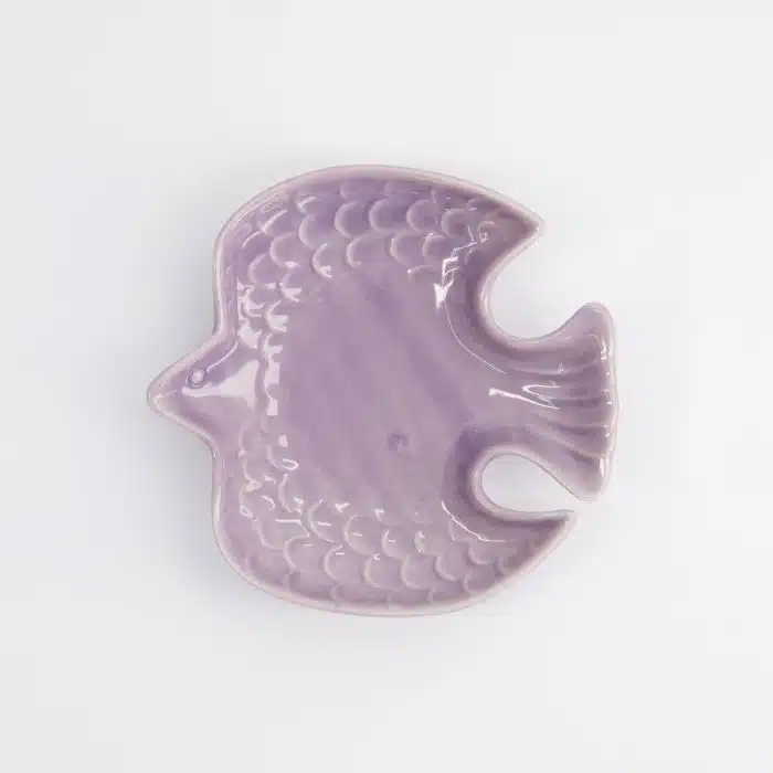Tokyo Design Studio - Swallow Bird - Plate - Lavender - 12x11x3cm - Image 3