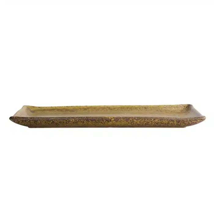 Tokyo Design Studio - Large Plates - Iga Irabo - Brown - 28.5x12.5cm - Image 3