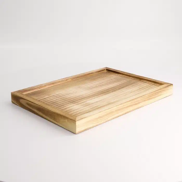 Konro - Wooden Base - For Diatomite - 35.1x25x2cm - Image 3