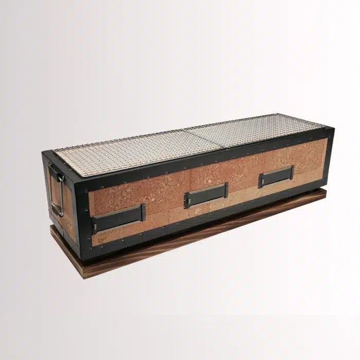 Konro - Wooden Base for Diatomite - 81.5x28x2.5cm - Image 4