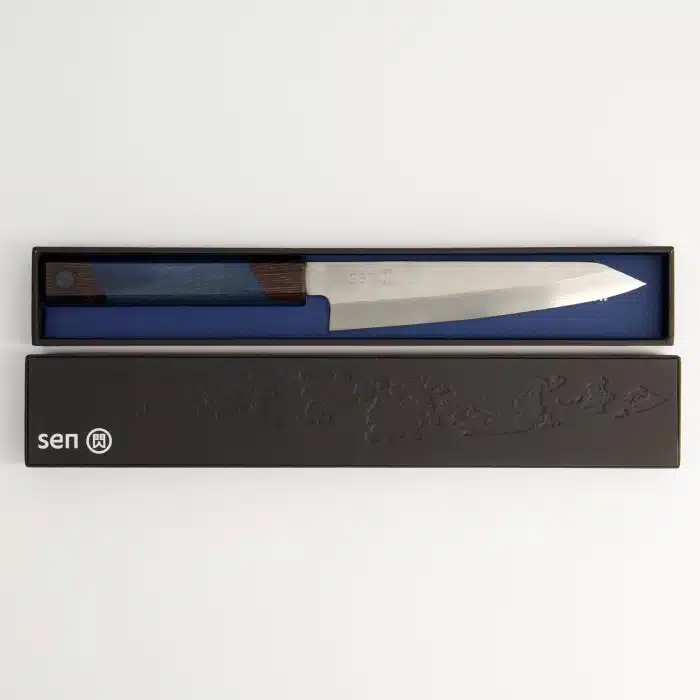 Sen Kurouchi Kiritsuke Paring Knife - 15cm - Image 3
