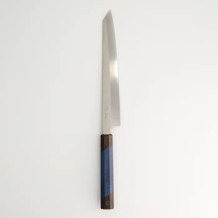 Sen Kurouchi Kiritsuke Slicer - 24 cm - Image 6