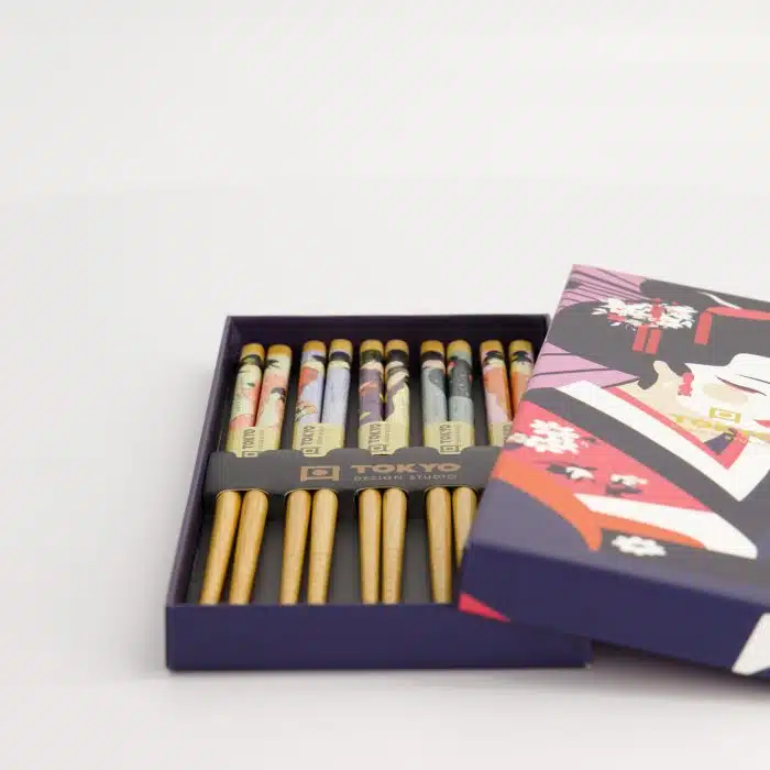 Tokyo Design Studio - Chopsticks - Gift Set/5 - Geisha - Image 3