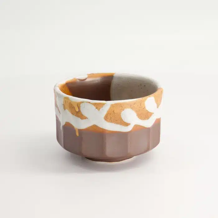 Tokyo Design Studio - Ambachtelijke Matcha Kom - Light Brown - 11.5x7.5cm - 400ml