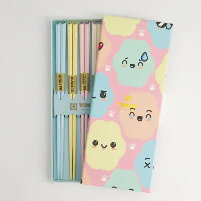 Tokyo Design Studio - Eetstokjes - Cadeauset/5 - Cloud Emoji