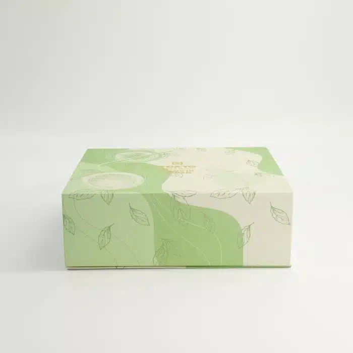 Tokyo Design Studio - Paper Giftbox - Matcha Green - 4 Pieces - 23.3x20.7x8cm - Image 4