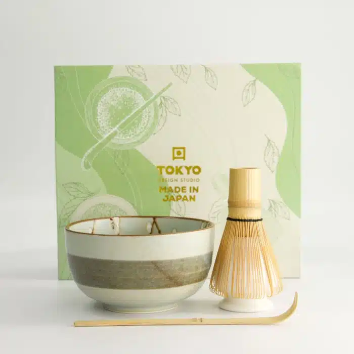 Tokyo Design Studio - Matcha - Gift Set - Grey - 13x7cm - Image 2